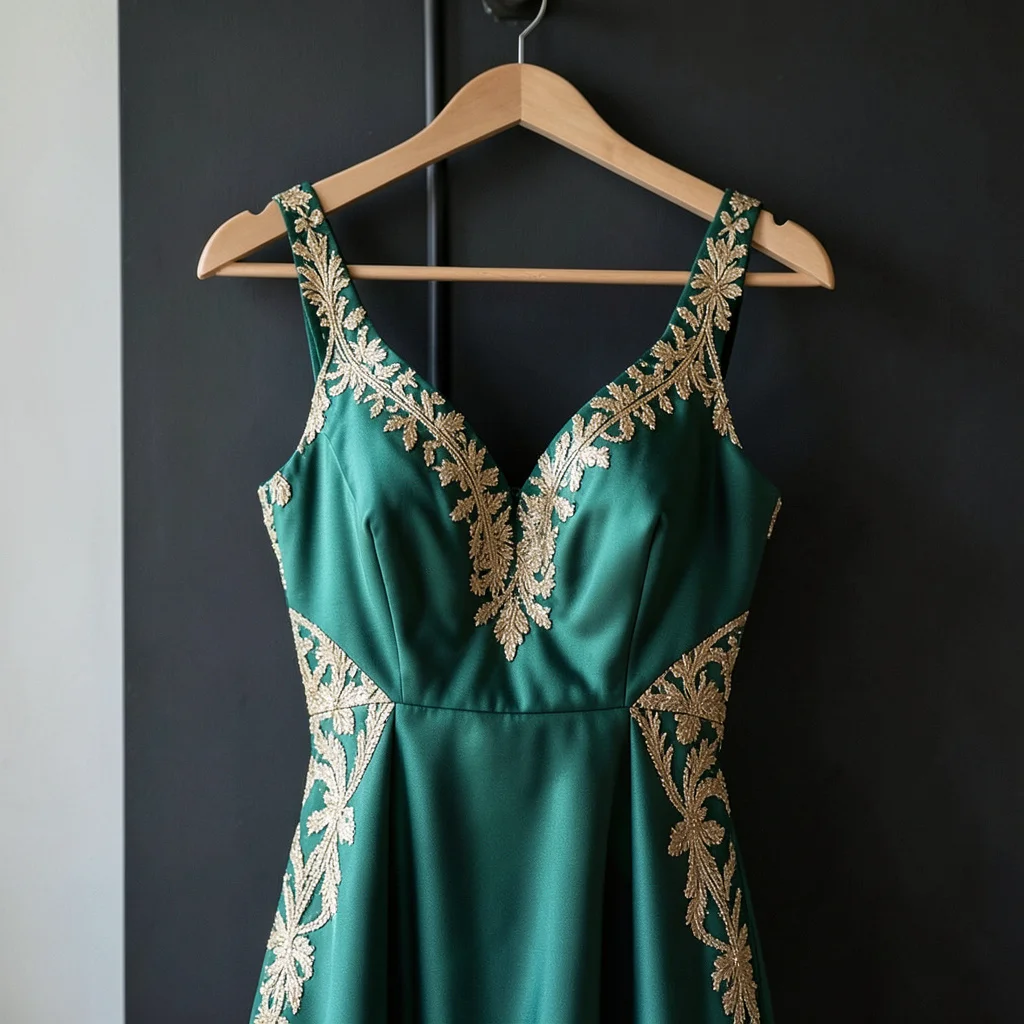 A selection of clothing examples for different engagement party dress codes.